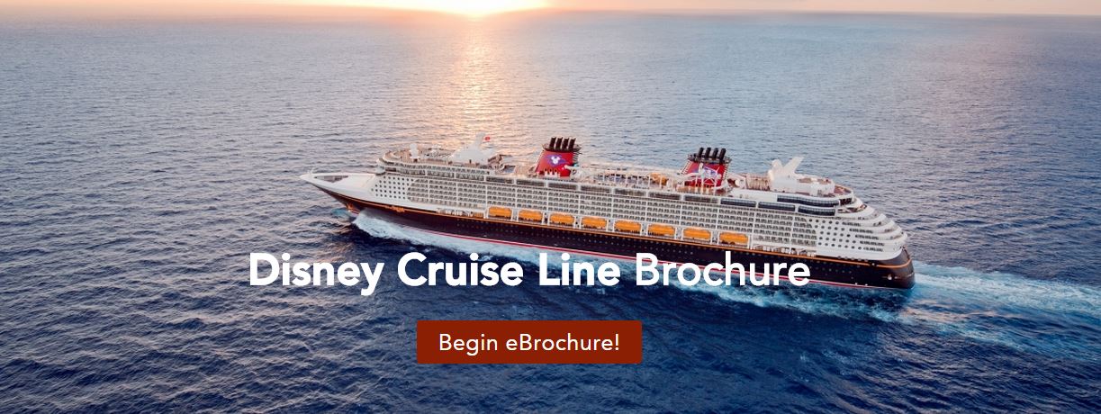 disney cruise line brochures